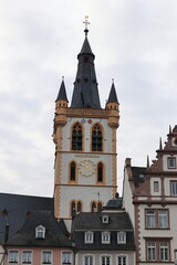 Blick in die Altstadt der Stadt Trier
