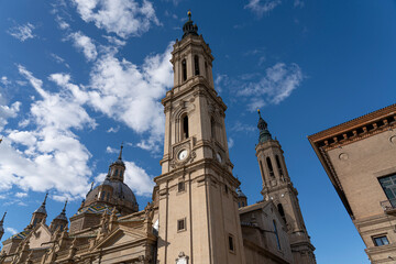 Clock Tower of Basilica del Pilar - Timeless Symbol of Zaragoza