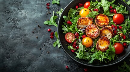 Healthy Keto or Paleo Diet Menu Concept Featuring Delicious Dishes on a Light Gray Background for Nutritional Planning and Recipe Inspiration