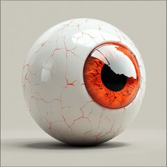 Surreal Eyeball: A Visionary Perspective on the Human Condition