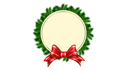 Christmas Banners and Ribbons Elements with Christmas Decoration Elements.