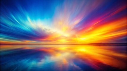 Obraz premium Vibrant Abstract Gradient Background with Colors Blending