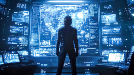 Exploring the digital frontier a futuristic perspective on technology and data visualization