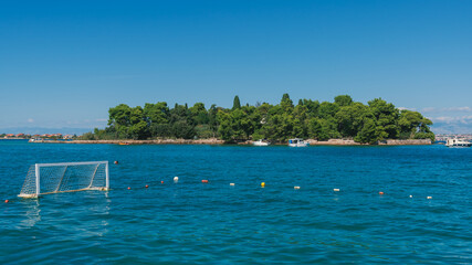Kali on Ugljan island turquoise sea, Ugljan Island, Preko, Dalmatia, Croatia