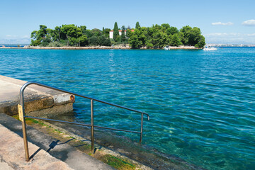 Kali on Ugljan island turquoise sea, Ugljan Island, Preko, Dalmatia, Croatia