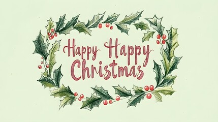 christmas greeting card
