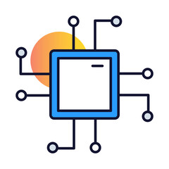 Fototapeta premium Signpost with Multiple Directions. Icons Included: Choices, Directions, Decision-Making