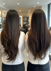 cosmetics and salon treatment female grooming with texture Hair Extensions