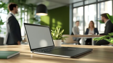 The Laptop in Office Space