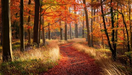 Obraz premium autumn in the forest