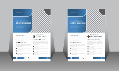 Obraz premium Business Flyer Design Vector