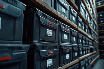 Warehouse storage containers for efficient inventory management