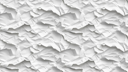Seamless close up pattern of white paper texture ideal for backgrounds and design projects