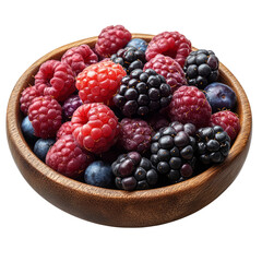 Berry Delight: Assorted Blueberries and Raspberries