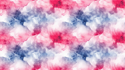 Fototapeta premium Seamless abstract watercolor pattern with dreamy blurred backdrop elegant and feminine design