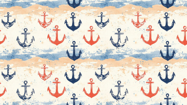 Fototapeta Watercolor seamless border featuring hand drawn yellow dandelions delicate butterflies and forget me not flowers ideal for summer themed design projects