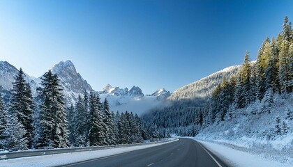 road to the mountains