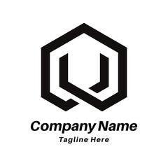 XV letter initial logo design icon