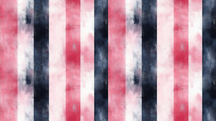 Obraz premium Trendy seamless pattern of watercolor tie dye stripes with smoky cloud effects perfect for fabric design fashion and home decor