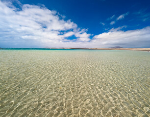 Fototapeta premium The Isla de Lobos in Fuerteventura, Spain