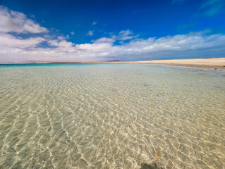 The Isla de Lobos in Fuerteventura, Spain