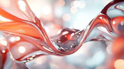 Fluid and undulating, this image presents a dynamic liquid pattern, evoking movement and flow, perfect for conceptualizing ideas of change or transformation in art.