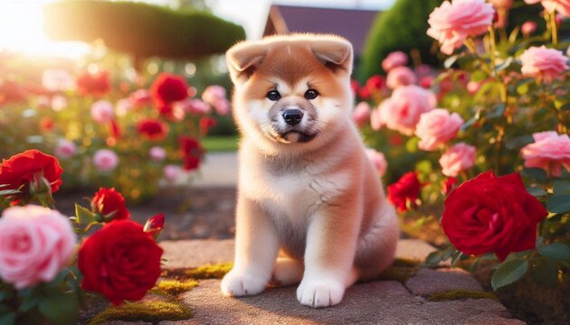 Shiba Welpe