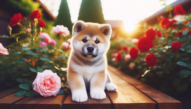 Shiba Welpe