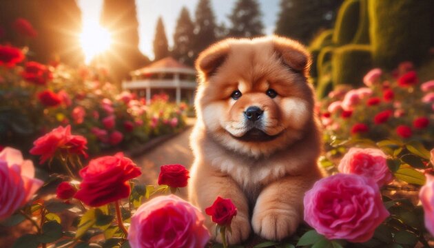 Chow Chow Welpe