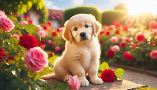 Golden Retriever Welpe
