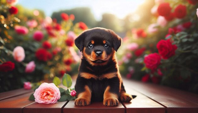 Rottweiler Welpe