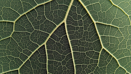 Close-up of leaf veins for a natural background.