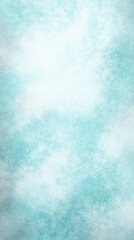 Fototapeta premium A blue watercolor background. The image features a light blue background with white clouds, creating a subtle and dreamy atmosphere
