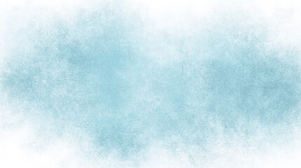 This tranquil winter scene showcases a soft blue background that evokes a sense of peace and calmness, reminiscent of fresh snow and winter skies, ideal for seasonal decorations or themes