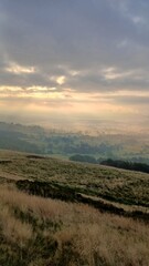 Fototapeta premium Sunrise in the English Countryside 