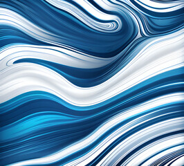 Blue and colorful wavy dynamic motion graphics. light motion shape curve. wavy banner template. background texture, neat cracks, 8k quality. generative ai	