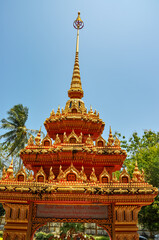 Fototapeta premium Chalong Temple. Buddhist Temple in Thailand