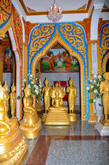 Fototapeta premium Chalong Temple. Buddhist Temple in Thailand