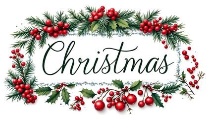 Merry Christmas text design for t-shirt