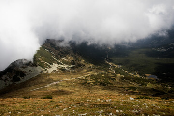 Peaks of the Tatra Mountains.