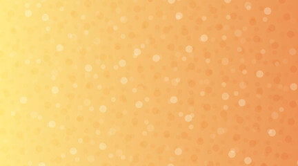 Yellow shiny background with bokeh effect. Vector illustration.