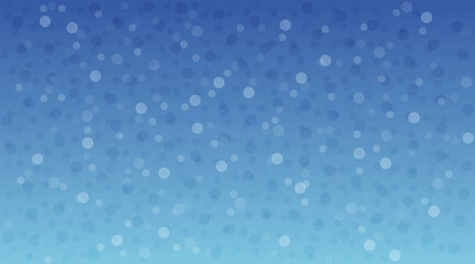 Blue abstract bokeh background. Vector illustration.