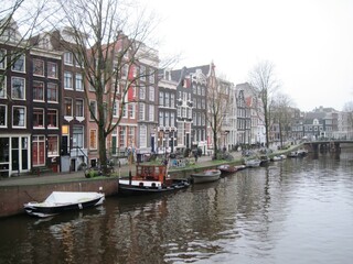 Scenic canal view