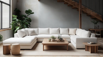 Salotto. Interni. Moderno. Hall albergo. Casa di lusso.