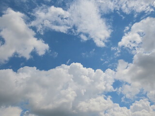 blue sky with clouds