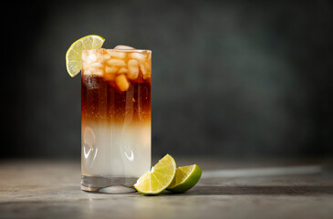 Dark n Stormy Cocktail