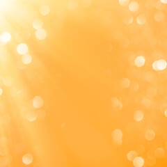 Squared defocused bokeh background for holiday, party, christmas, banners, posters, events, advertising, and graphic design works with copy space