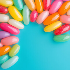 colorful jelly candies