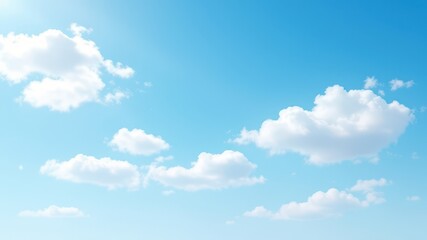 Obraz premium Morning Blue Sky Background