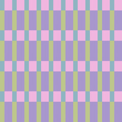 Retro preppy striped seamless pattern. Trendy preppy pink pattern.